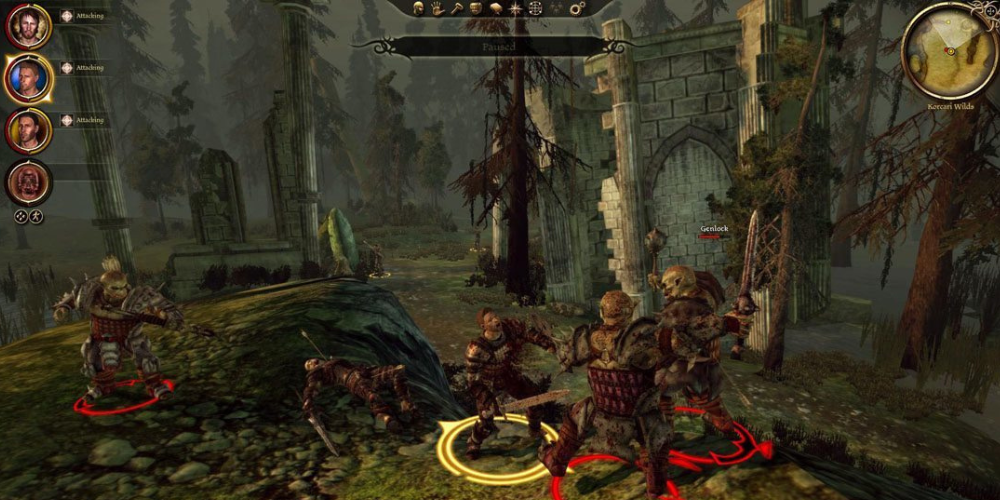 Dragon Age Origins gameplay