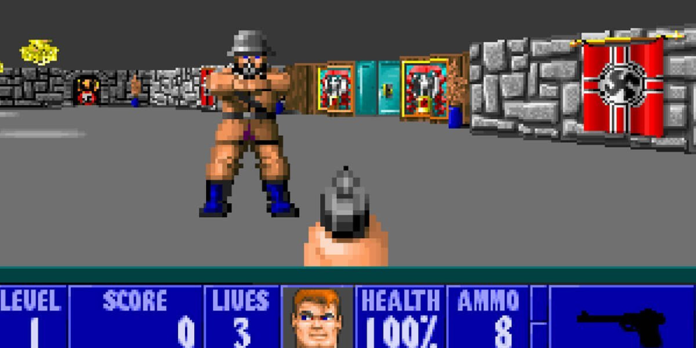 Wolfenstein 3D gameplay