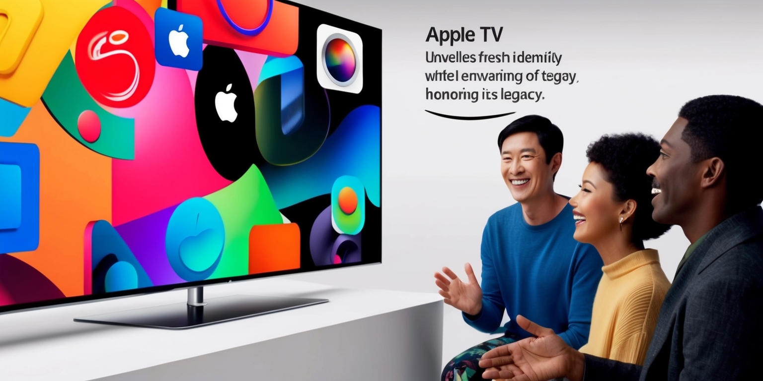 Apple TV Unveils a Fresh Identity While Honoring Its Legacy