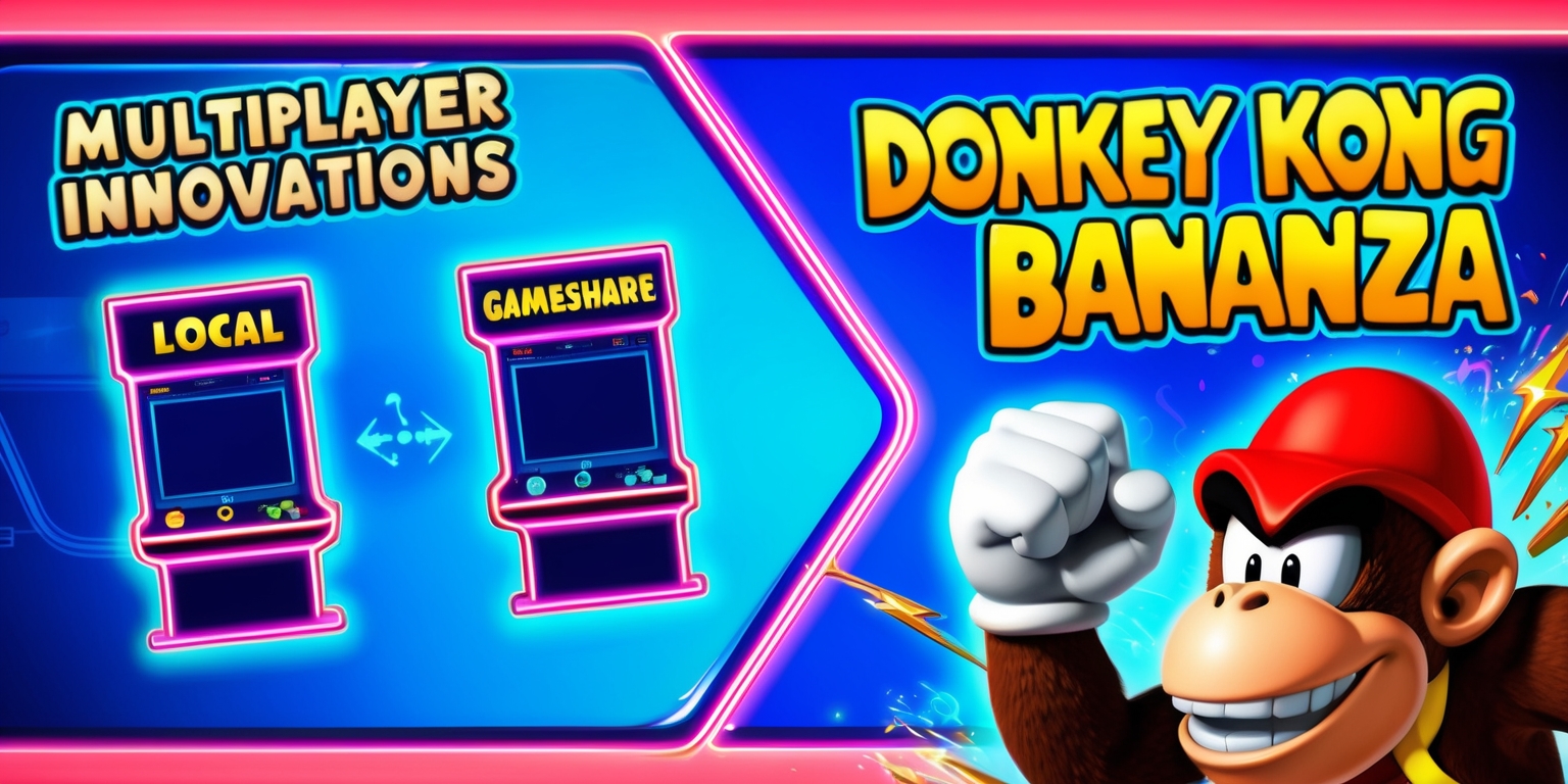 Multiplayer Innovations in Donkey Kong Bananza: Local, GameShare, and GameChat Options