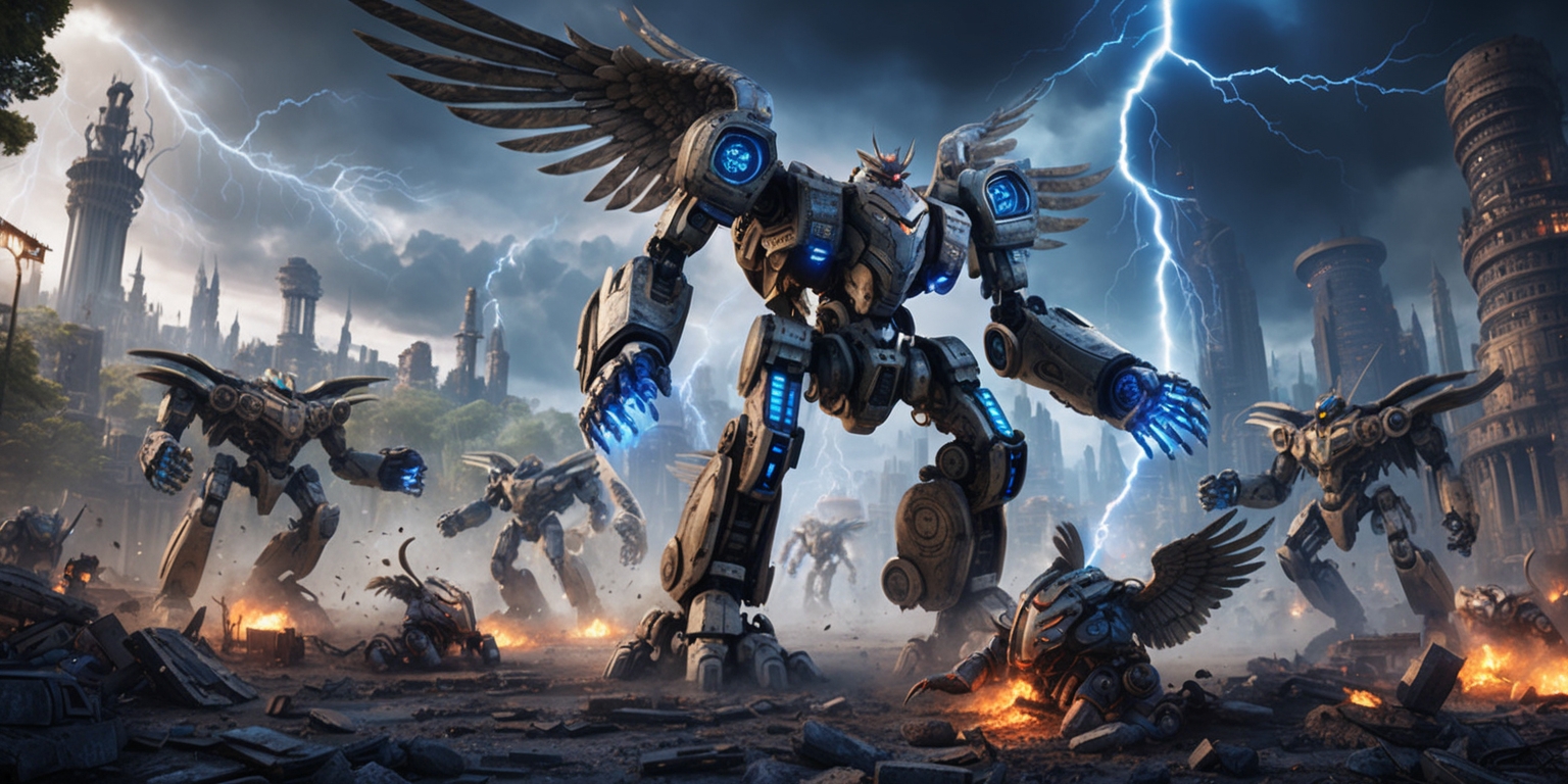Mechanized Legends: Epic Battles Across Timeless Frontiers
