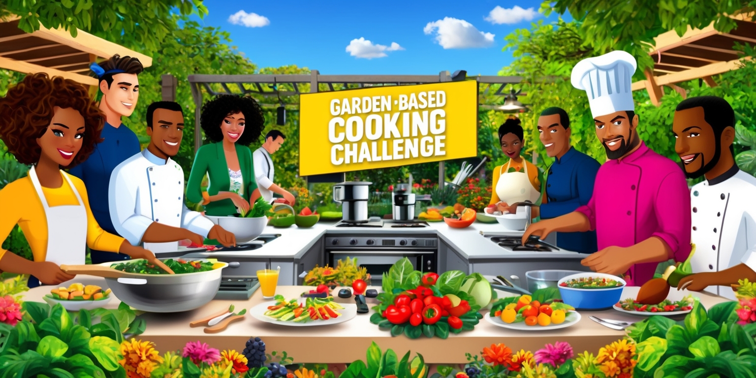 Strategic Culinary Adventures in Garden-Based Cooking Challenges